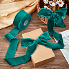 10 Yards Velvet Frayed Ribbon SRIB-WH0011-226C-5