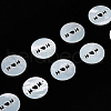  10Pcs Natural White Shell Connector Charms SSHEL-NB0001-37-6