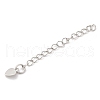 Brass Ends with Chain KK-C071-15P-2