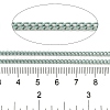 Spray Painted 304 Stainless Steel Curb Chains STAS-B067-05A-01-2