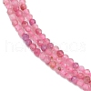 Natural Plum Blossom Tourmaline Beads Strands G-RM250101-A15-3