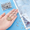 DICOSMETIC 100Pcs 316 Surgical Stainless Steel Connector Charms STAS-DC0007-82-2