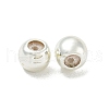 Rack Plating Brass Silicone Spacer Beads FIND-T071-02S-01-RS-1