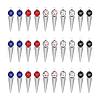 Unicraftale 30Pcs 5 Colors 202 Stainless Steel Pendants STAS-UN0049-61-1