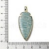 Natural Amazonite Pendants G-A099-01G-04-3