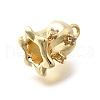Brass Micro Pave Cubic Zirconia Pendants KK-Q035-15G-02-2