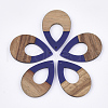 Resin & Walnut Wood Pendants RESI-S358-94B-1