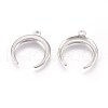 Tarnish Resistant 304 Stainless Steel Pendants STAS-F187-28P-2