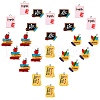 SUNNYCLUE Resin Pendants RESI-SC0001-43-1