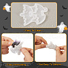  3Pcs 3 Styles DIY Bat Pendants Silicone Molds DIY-TA0005-27-12
