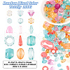 100G Transparent Acrylic Beads MACR-TA0001-54-3