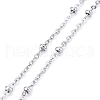 3Pcs 304 Stainless Steel Satellite Chains Eyeglasses Chains AJEW-DJ0003-45-3