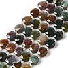 Natural Indian Agate Bead Strands G-C116-A09-01-2