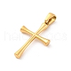304 Stainless Steel Pendants STAS-L286-13G-2