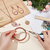 2-Ply Brass Jewelry Wire KK-WH0084-26B-3