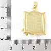 Brass Enamel Pendants KK-Z101-09G-B02-3