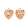 Brass Pendants KK-G532-15G-1