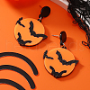 Halloween Bat Stud Earrings PG2525-1-1