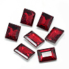 Pointed Back Glass Rhinestone Cabochons RGLA-T031-6x8mm-05-1