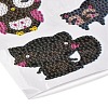 DIY Owl Diamond Painting Stickers Kits For Kids DIY-O016-19-3