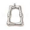 Non-Tarnish 304 Stainless Steel Pendants STAS-L216-48P-1