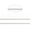 Anti-Tarnish Rhodium Plated 925 Sterling Silver Ball Chains STER-F052-13P-2