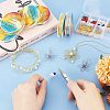 Fingerinspire 6 Rolls 6 Style Round Copper Jewelry Wire CWIR-FG0001-01A-3