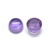 Natural Amethyst Cabochons X-G-O175-23-19-2