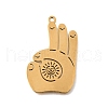 304 Stainless Steel Pendants STAS-S176-18G-1
