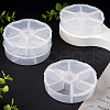 Yilisi 4Pcs Plastic Bead Containers CON-YS0001-04-7