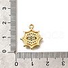 Brass Micro Pave Cubic Zirconia Pendants KK-U055-21G-3