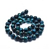 Natural Tiger Eye Bead Strands G-I224-02-8mm-2