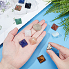 SUPERFINDINGS 12Pcs 12 Style Natural & Synthetic Gemstone Cabochons G-FH0001-32-3