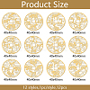 Nickel Decoration Stickers DIY-WH0465-004-2