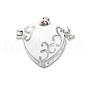 Brass Enamel Locket Pendants KK-F894-15P-01-1