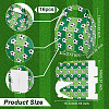 Olycraft 16pcs Football Pattern Kraft Paper Candy Boxes CON-OC0001-65B-2