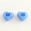 Opaque Acrylic European Beads SACR-Q099-M93-2