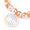 Plastic & Resin Bead Jewelry Set for Kids SJEW-F221-02-2