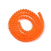 Transparent Glass Beads Strands EGLA-A044-T3mm-MD25-3