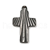 Ion Plating(IP) 304 Stainless Steel Pendants STAS-D025-02B-01-1