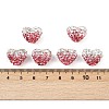 Valentine's Day Gradient Color Polymer Clay Grade A Rhinestone Beads RB-A049-06-2