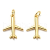Brass Pendants X-KK-Z027-02G-1