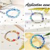 Unicraftale 40Pcs 4 Colors Ion Plating(IP) 304 Stainless Steel Spacer Beads STAS-UN0030-56-6