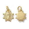 Religion Brass Charms KK-I658-16G-2