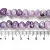 Natural Lepidolite/Purple Mica Stone Beads Strands G-G053-C01-01-5