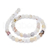 Natural Dendritic Agate Beads Strands X-G-D0005-21-8mm-2