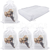 SOFPLATE 30pcs Large Organza Pouches Portable Shoes Bag Travel Storage Drawstring Bags OP-SP0001-03B-01-1