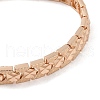 Brass Link Chain Bracelets for Women Men BJEW-P324-01E-KCG-2