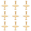 Unicraftale 10Pcs 304 Stainless Steel Pendants STAS-UN0054-42-1