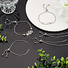 Unicraftale Adjustable 304 Stainless Steel Bracelet Making STAS-UN0003-15P-2
